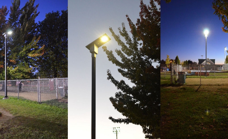 Lampadaire-solaire