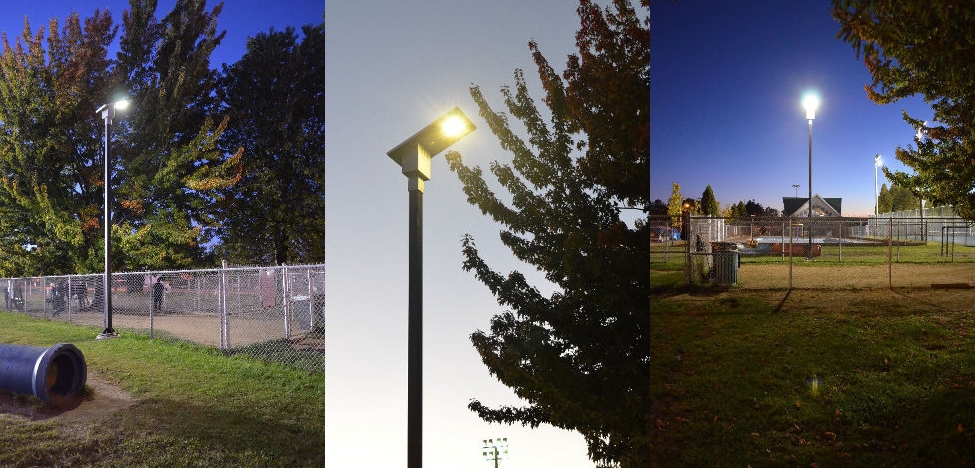 Lampadaire-solaire